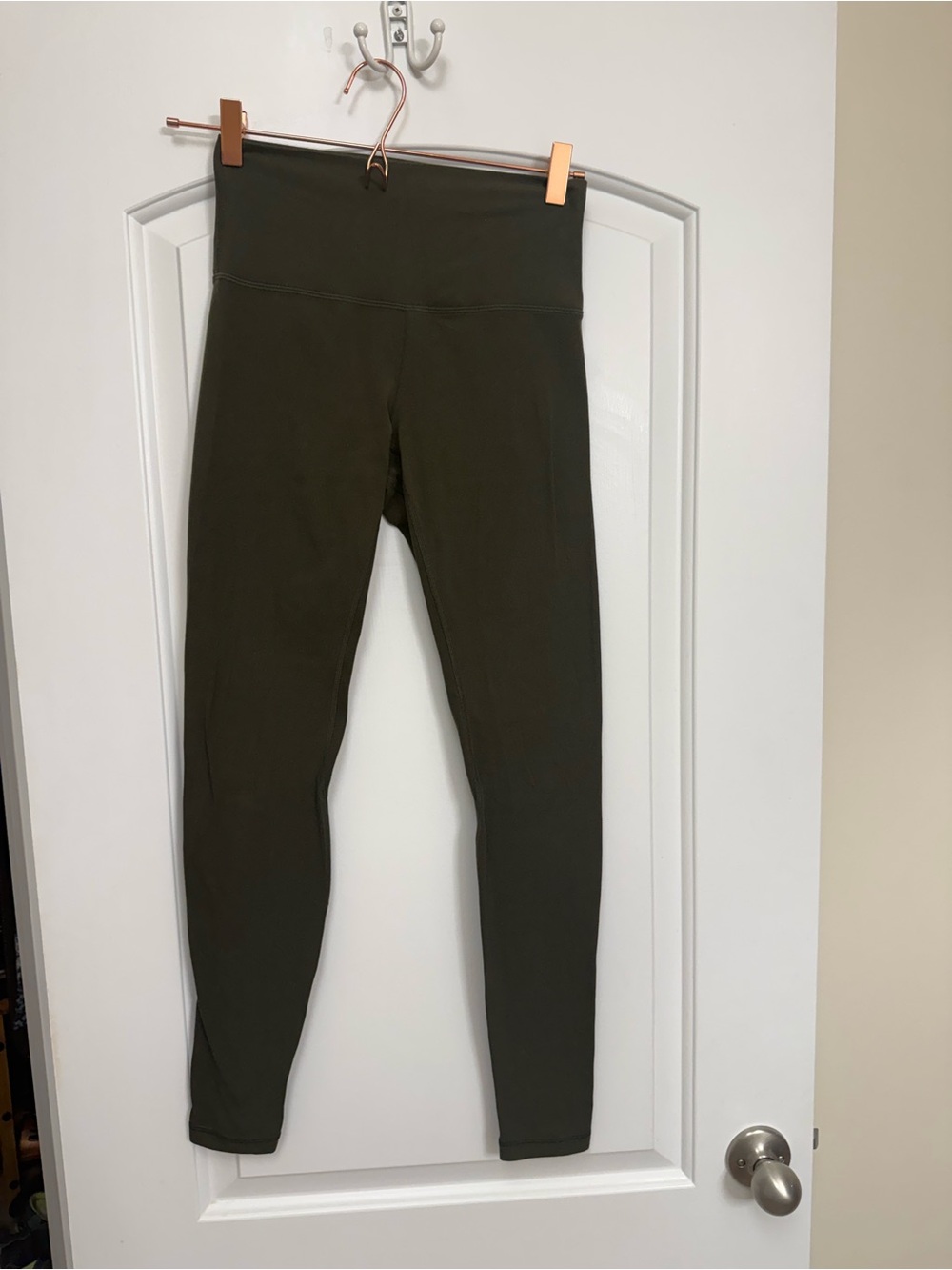 lululemon athletica Olive Green High-Waist Leggings